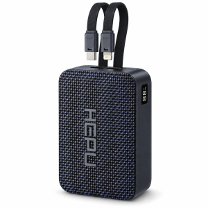 HEPU HP-A23 30000mAh 22.5W Power Bank with Built-in Cables