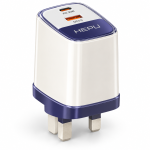 HEPU HP-C46C 30W USB-C + USB-A Fast Charger