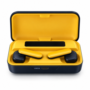 HEPU Open-Ear Stereo Earphones with Charging Case Power Bank